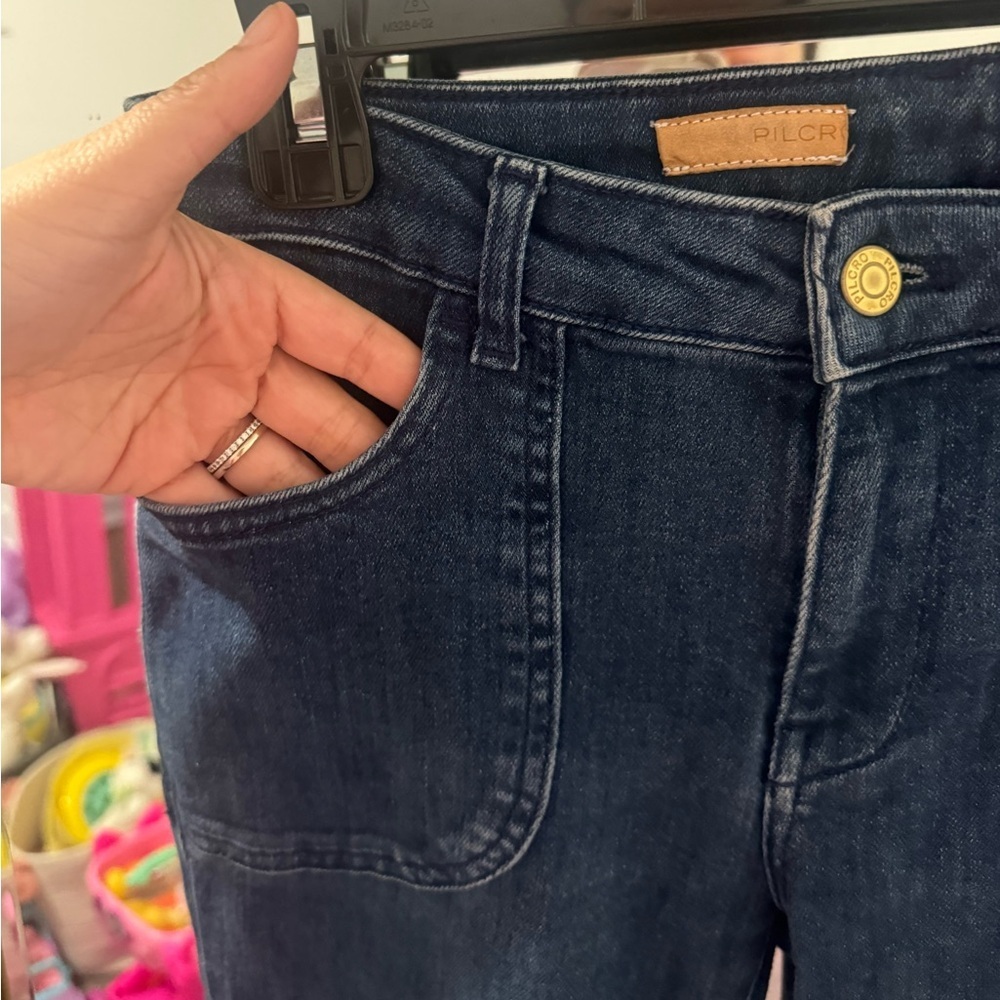 PILCRO by Anthropologie The Icon Low-Rise Flare Jeans - Picture 10 of 11